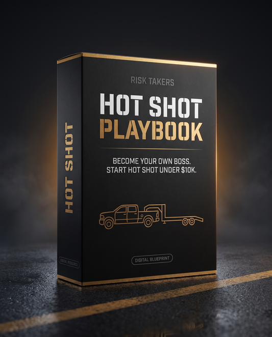 Hot Shot Playbook by Risk Takers, digital blueprint